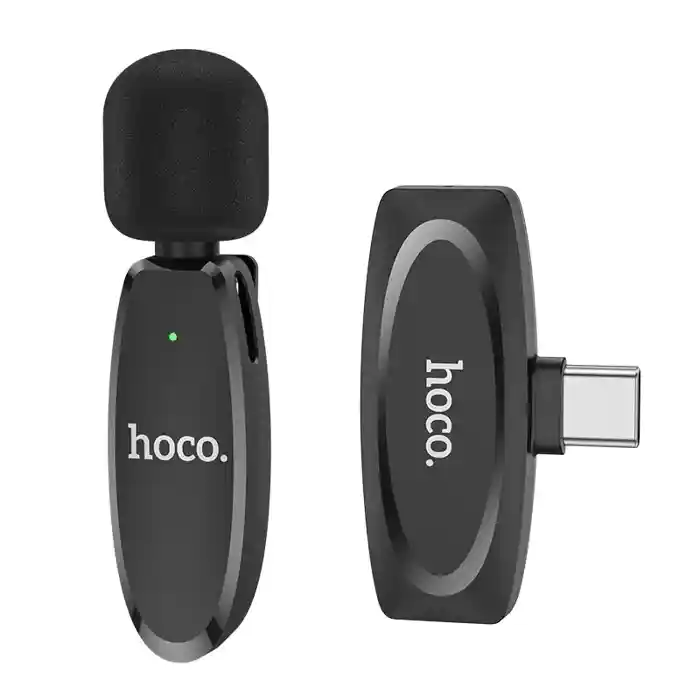 Hoco L15 Lavalier Wireless Microphone Type C & iPhone